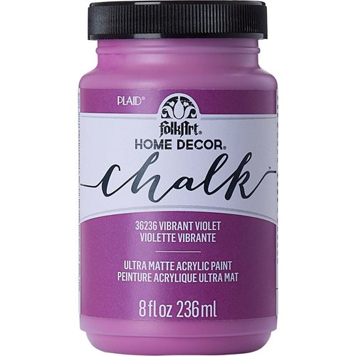 FolkArt ® Home Decor™ Chalk - Vibrant Violet, 8 oz. - 36236