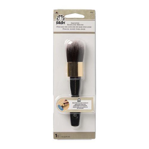 Folkart ® Brushes - Smooth Basecoat 1" Carded - 50714