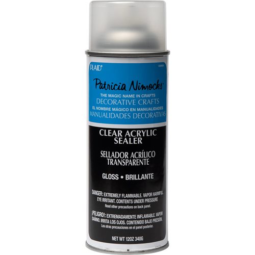 Plaid ® Patricia Nimocks Clear Acrylic Sealer - Gloss, 12 oz. - CS200305