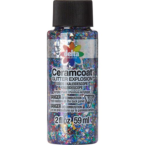 Delta Ceramcoat ® Glitter Explosion™ - Kaleidoscope, 2 oz. - 03095