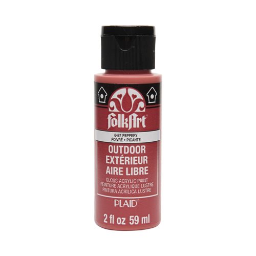 FolkArt ® Outdoor™ Acrylic Colors - Peppery, 2 oz. - 6487