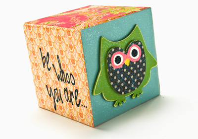 Be WHOO you are wood block
