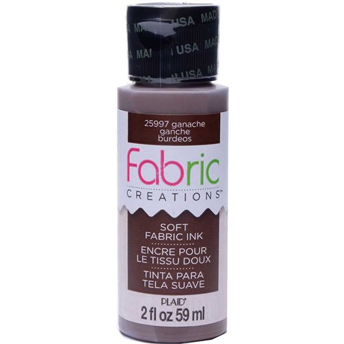 Fabric Creations™ Soft Fabric Inks - Ganache, 2 oz. - 25997