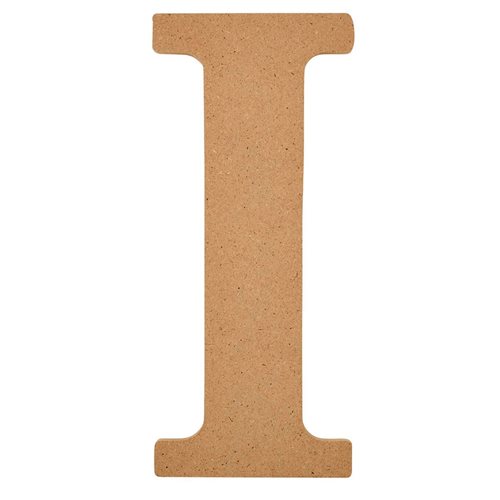 Plaid ® Wood Surfaces - 8 inch MDF Letter - I - 63588