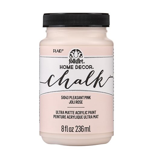 FolkArt ® Home Decor™ Chalk - Pleasant Pink, 8 oz. - 51043