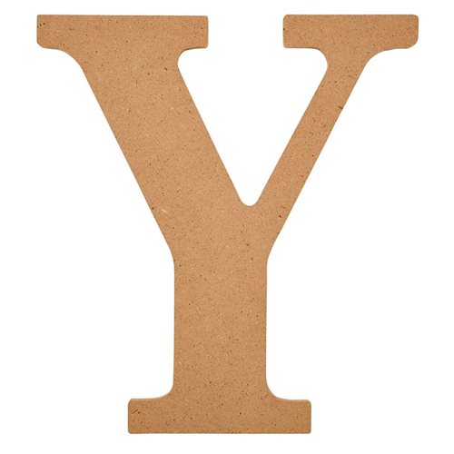 Plaid ® Wood Surfaces - 8 inch MDF Letter - Y - 63604