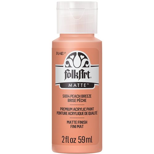 FolkArt ® Acrylic Colors - Peach Breeze, 2 oz. - 51014