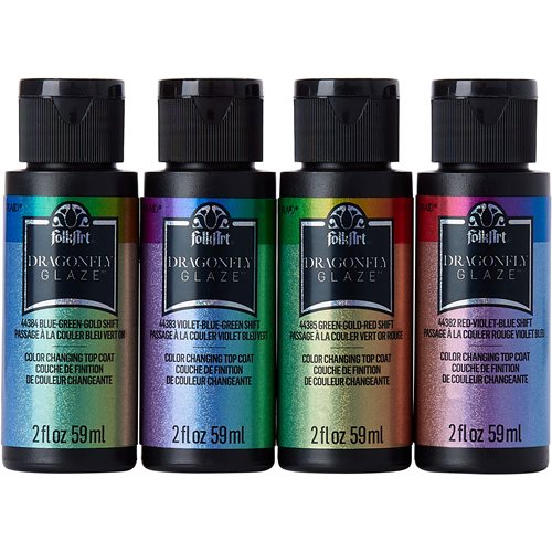 FolkArt ® Dragonfly Glaze™ Paint Set 4 Color - PROMODG