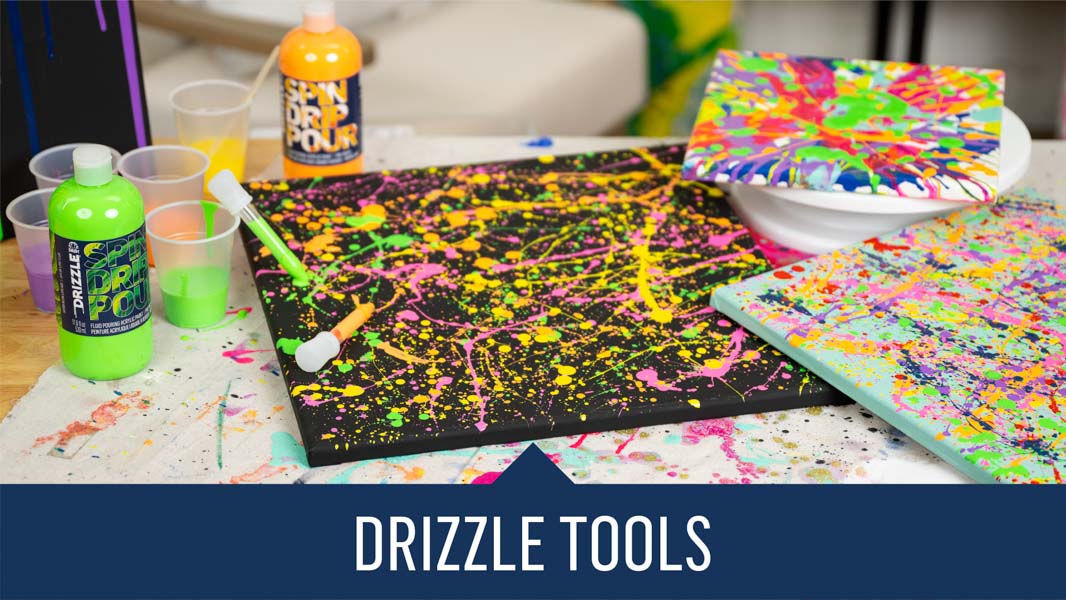 Learn about FolkArt Drizzle Tools