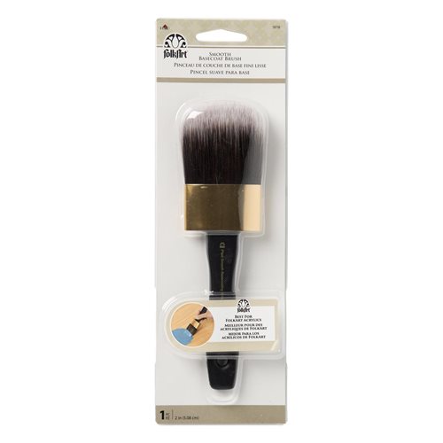 Folkart ® Brushes - Smooth Basecoat 2" Carded - 50718