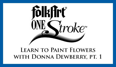 Learn to Paint Flowers with Donna Dewberry, Pt. 1